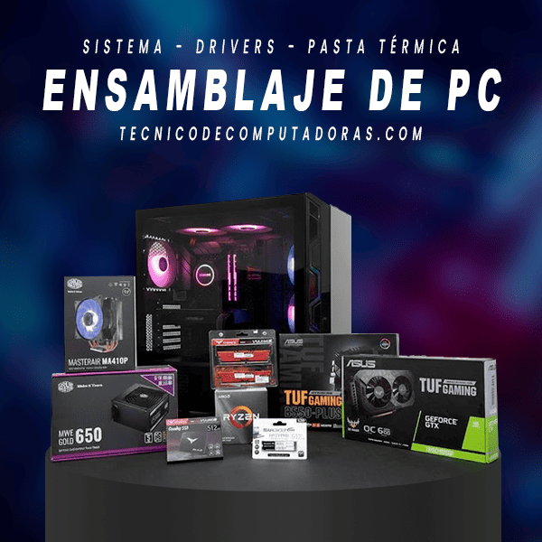 ensamblaje de pc a domicilio