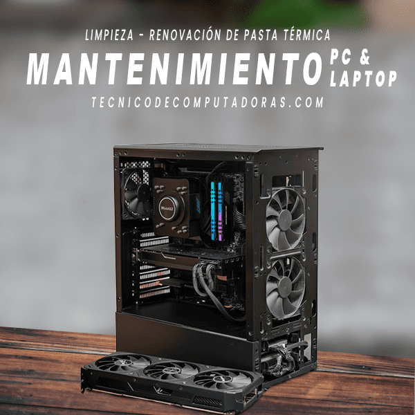 mantenimiento de pc a domicilio